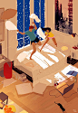 pascal campion：雪天是最好的!: 