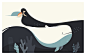 Amari (Bittersweet Stories About Sea) — Creativitea : Hikimi aka Roberto Blefari is an Italian illustration from Torino. He created a series of illustrations depicting his feelings about the sea.