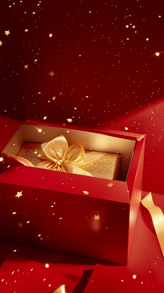 Open christmas gift ...
