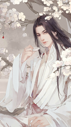 寒冰蓝采集到插画