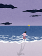 Chasing the sun_Lylean_Lee__插画师作品_涂鸦王国gracg.com