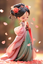 古风小女孩  迪士尼风格