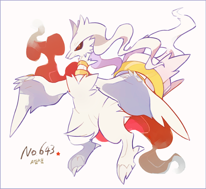 宠物小精灵口袋妖怪神奇宝贝雷希拉姆