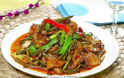 干豆角回锅肉_360图片
