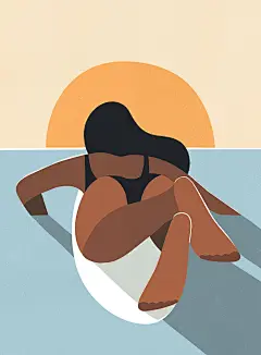 Illustration showcasing this artists portfolio