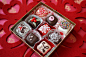 Valentine petite fours sec-petite fours-cookies-customized treats-customized favors情人节蛋糕