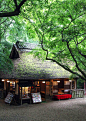 Tea House in Nara Park, Japan