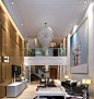 2018别墅客厅水晶灯大吊顶造型设计 现代客厅水晶灯图片
