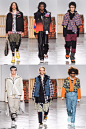 #K先生时装周笔记#Maison Mihara Yasuhiro S/S 2020 Paris
2020春夏巴黎男装周 | Maison Mihara Yasuhiro
似是而非的叠穿视觉效果，其实得益于三原康裕对服装结构和剪裁的精妙组合。日本设计师们总是善于在细节上花心思，发掘出更多趣味。 ​​​​