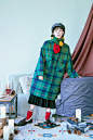 油果日记 vol.21 Xmas系列 欧式圣诞复古格纹大衣外套 含羊毛-淘宝网_美女 _急急如率令-B37098216B- _T2019322  _女单拍摄 #率叶插件，让花瓣网更好用_http://jiuxihuan.net/lvye/#