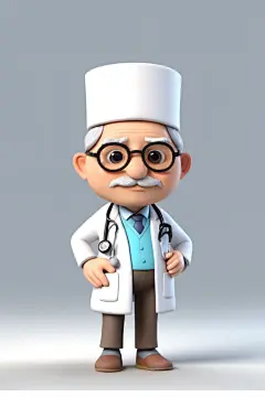 医疗团队医生人物模型