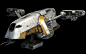 Preying Mantis Patrol Ship, Ansel Hsiao : A modification from the design in The Old Republic, up-detailed from game res of course.