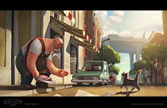 The Butcher Biff, Andrey Ivanov : This is a small project that I did during two CGMA classes at the same time.
Character Design for Production, with Nate Wragg
Visual Development Mentorship, with Armand Serrano
Please, join!

My mail on each page, it's pa