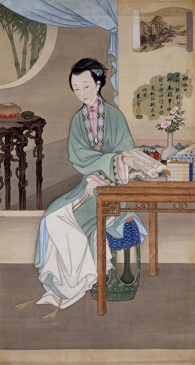 “红楼梦”和“雍正十二美人图”