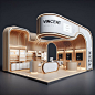 ai Exhibition  Stand Exhibition Design  booth exhibition stand 3D architecture interior design  Event