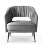 STOLA ARMCHAIR Carlyle Collective