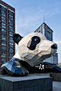 成都IFS国际金融中心熊猫雕塑