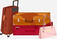 长途旅行行李箱拉杆箱 免费下载 页面网页 平面电商 创意素材