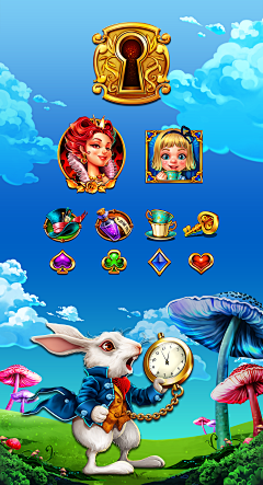 特魯多小羊采集到slot UI/UX