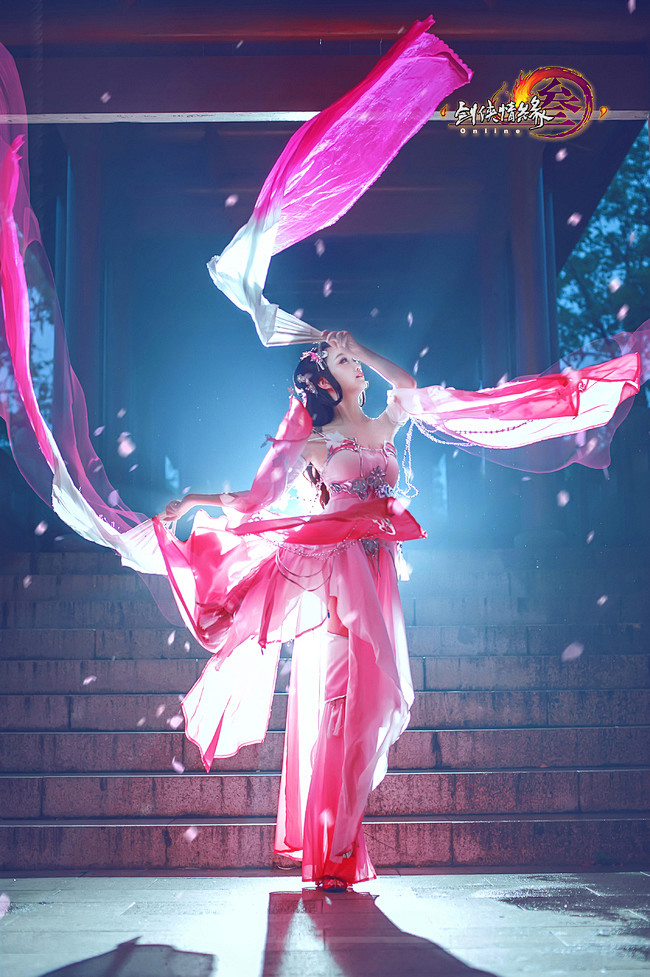 阿瓜阿瓜阿的cosplay正片cos正片秦风七秀一曲微茫风袖低昂半次元acg