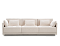 Sectional fabric sofa HAPPEN | Sectional sofa by Sancal