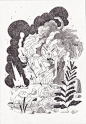 森林.主题杂志插图
来自画师Bea Tormo&Fran Collado ​​​​