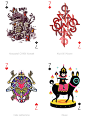 Playing Arts : From the two of clubs to the ace of spades, each card in this deck has been individually designed by one of the 54 selected international artists in their distinct style and technique.