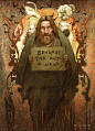 Justin Kaufman的绘画作品 以画中人物彰显自己个性