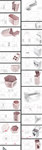 纸盒纸袋包装盒刀模展开图3D展示手工制作设计礼盒拉链盒开窗图集-淘宝网