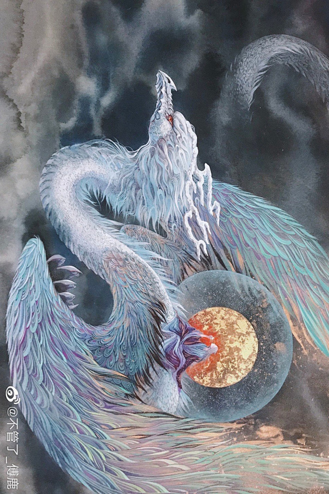 山海經-應龍：大荒東北隅中，有山名曰凶犁土丘。應龍處南極，殺蚩尤與夸父，不得復上。故下數旱，旱而為應龍之狀，乃得大雨。
