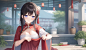 00015-2975915192-1woman,  washing clothes by hands，Chinese Ancient Costume，Bubbles，_best quality, ultra detailed,