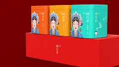 tea 中式 包装设计 字体设计 手绘 插画 标志设计 茶叶 茶品牌