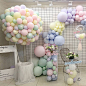 ins马卡龙气球糖果色创意生日派对布置拱门气球装饰结婚礼用品-tmall.com天猫