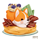 Shiba Chan & Friends featuring Laika, Zhi Lin Lim : Fun little illustrations featuring my own IP characters: Shiba Chan & Friends.
