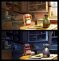 Day/Night Studies, Jonathan Chu : Studying Day and night lighting