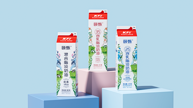 颐甄奶油包装设计-古田路9号-品牌创意/...