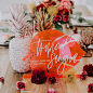 This modern bachelorette was inspired by tropical bohemian party vibes, and we're saying bravo to the result. Painted pineapples, disco ball cups, flamingo drink stirrers and granola-filled coconut husks are just a few of the details you'll find laden on 