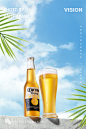 啤酒创意摄影（corona啤酒）