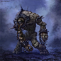 ArtStation - golem "Grief", Maria Trepalina