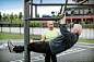 Cross System: New Outdoor Fitness is a Game Changer by KOMPAN : Adaptable fitness infrastructure for all ages.
