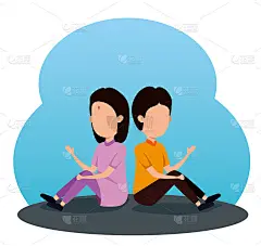 女孩和男孩的兄弟姐妹活动庆祝