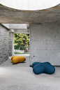 Chromosome X & Chromosome Y : Chromosome X & Chromosome Y designed by Denis Santachiara for Baleri Italia are a set of padded seats that change the DNA of modern living spaces.