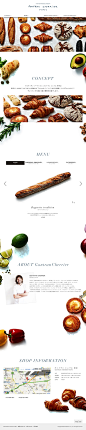 #webdesign #website #inspiration #layout #food: 