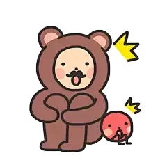 惊gif动态图片_惊GIF素材_惊表情包-51GIF  惊讶 惊恐熊 蛋蛋  大叔  角色扮演 蹲着 坐着 蹲坐
