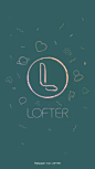 网易LOFTER 5.0全新LOGO发布！ #插画# #闪屏# #启动页# 采集@GrayKam