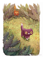 I&B插画丨一个关于猫咪的故事，画家Alena 的一组新的儿童插画【852期】 #猫#