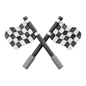 Race Flag  3D Icon