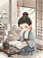 男孩/Q版人物素材分享 - 小红书