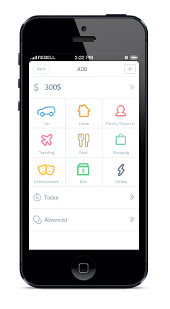 疯了采集到App 主导航
