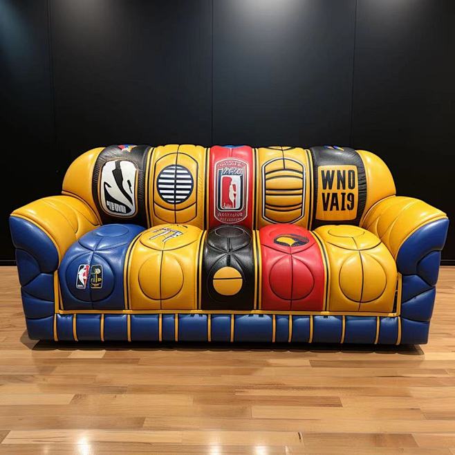 更接近NBA的队伍色彩和更有着NBA的标志